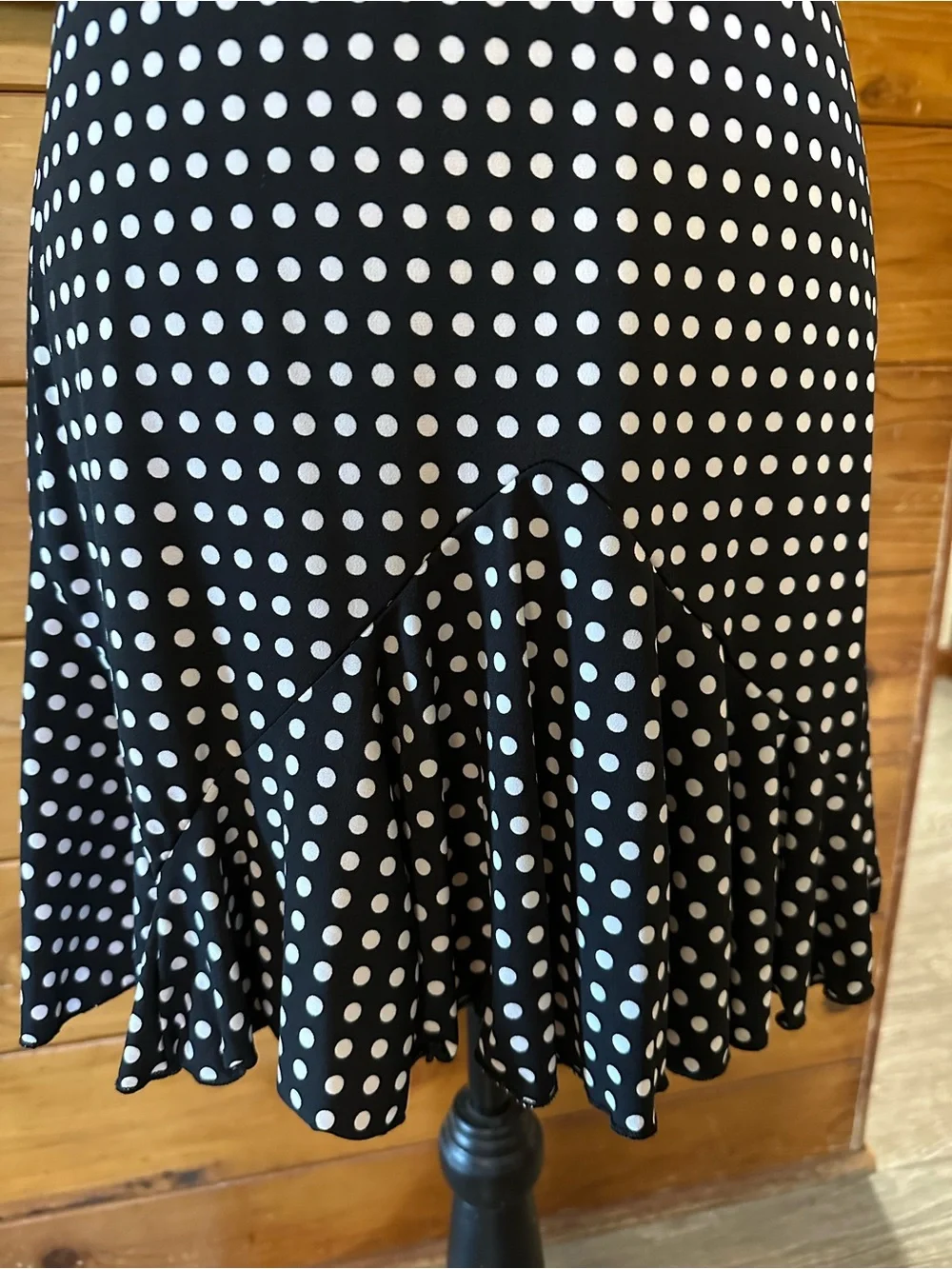 NWOT BCX Polka Dot Ruffle Skirt